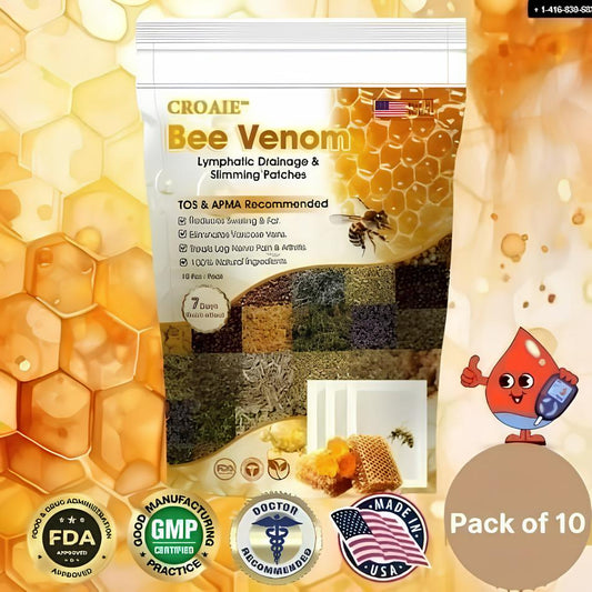 Bee Venom Detox Patches 🌿👣 (Pack of 10)